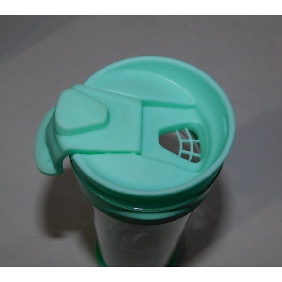 Davids Tea Cedar Sprig  Green Hot Tea Press Travel Tumbler Mug  Pine Tree - Picture 5 of 7